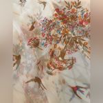 Kareena’s Sheer 100% Silk Floral Cover Up Dress Size S Photo 12