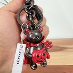Coach NWT Halloween Devil Bear Bag Charm Photo 2