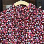 J.Crew Liberty London floral shirt poplin blouse button down tana Lawn colorful Photo 8