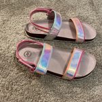 Wonder Nation - New holographic cork strapping sandals size 6 Photo 1