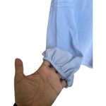 Sanctuary Social Standard‎ by  Tallie Long Sleeve Peasant Top (Seaspray, XL) Photo 2