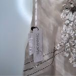 Sue Wong  NWT Strapless Pleated Organza Embellished Cocktail Dress Size 2 Photo 6