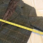 Lands' End 100% wool women’s Plaid Blazer size 14 Photo 3