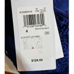 Guess Brand New  Women's Size 4 Blue Solstice Lace Mini Dress Photo 12