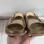 Time And Tru  8.5 Sandals Comfortable Footbed Slides Platform Arizona Women's Photo 7