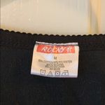 Rocky fitted black long sleeve top Size M Photo 1