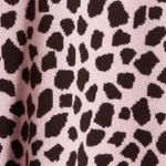Ann Taylor Pink Giraffe Animal Print Sweater Dress Photo 2