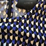 J.Crew Jet Set Geo 3/4 Sleeve Dress Photo 7