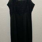 American Vintage Vintage Lace Slinky Slip Dress Estimated Size Small/ Medium Photo 0