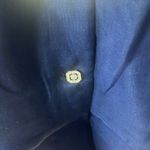 Talbots  deep Blue Women's silk top 8 petite nwt Photo 2