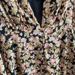 Nasty Gal  Deep V Floral Mini Dress NWT Photo 3