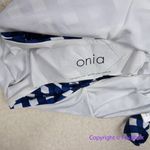 ONIA NEW‎  Raquel blue white gingham check raquel one piece swimsuit, size S Photo 7