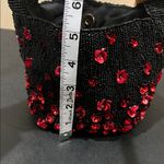 From India To You | Mini Black Beaded Bag w/ Floral Accents Photo 9