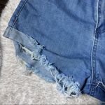 Princess Polly  Distressed High Rise Jean Shorts Photo 4