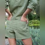 Frank & Eileen Ireland Long Sleeve Playsuit in Sage Green XS Photo 2