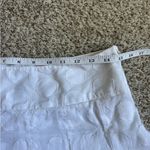 Rafaella  White Textured A-Line Skirt Bridal Bachelorette Party Neutral Summer Photo 5