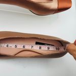 PEDRO GARCIA ELADIA Satin Pumps Colorblock champagne/pink heel size 10 Pink Photo 11