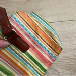 Fossil  Signature Striped Multicolor Leather Shoulder Bag Photo 1