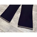 Exclusively Misook Pants size Small Nautical Pull On Acrylic Trousers‎ Dress Blue Photo 5