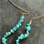 Anthropologie Zuni arrowhead turquoise necklace Photo 3