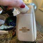 Coach Authentic Pebbled leather top zip Peanut Crossbody Photo 6