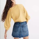 Madewell Rigid Denim A-Line Mini Skirt in Hughes Wash Size 24 Photo 9