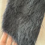 Free People  Charcoal Knit Sweater Photo 2