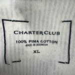 Charter Club  Pima Cotton Womens Top XL Cottagecore Gardengirl Breathable Capsule Photo 1