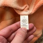 Aerie  Orange Tie Dye Fleece-Of-Mind Vintage Crew Neck Pullover Sweatshirt Photo 4