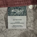 Silver Jeans Silver corduroy boot cut flare Jeans Suki Surplus in Burgundy Sz 16 grunge Photo 3