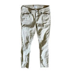 London Jean Ivory Corduroy Skinny Pants Women’s Size 4 Low Rise Y2K Retro Gorp White Photo 1