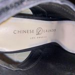 Chinese Laundry  black peeptoe block heels - size 7 Photo 8