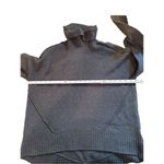 Romeo + Juliet Couture women’s charcoal gray turtleneck chunky knit sz M Photo 5
