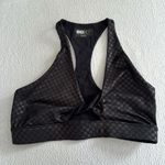 Beach Riot  Twist Top in Black Embossed Check, Size Large, $98 Photo 8