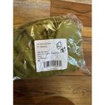 Free People NWT  Santa Clara Thermal Waffle Knit Cotton Top Size M Green Furngull Photo 10