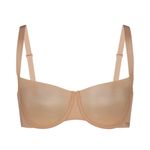 SKIMS  Unlined Balconette Bra Clay No Show Molded 34C Photo 2