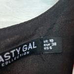 Nasty Gal Size 6 Nothin’ Bud Love Floral long sleeve mini dress NWT Photo 7