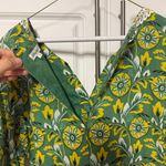 Roller Rabbit Zanna Naema V-Neck Embroidered Long Sleeve Dress Green Photo 7