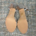 Paradox London Kitty Glitter High Heel Ankle Strap Sandal in Silver Size 10 Photo 8