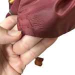 Brooks Brothers  Women’s Equestrian Maroon Vest 4 Button Rayon Medium VTG RARE Photo 4