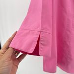 Foxcroft Women 14W Pink Heritage Non Iron Fitted Cotton Hidden Button Down Shirt Photo 2