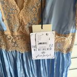 Spell Blue and Beige Lace Maxi Dres NWT Size M Photo 6