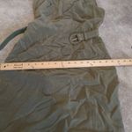 Dana Buchman  Dresses Size 4 Dark Olive Green Belt 100% Silk Career Midi Dress Photo 6