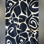 Crown & Ivy Beach Nautical Themed 1/4 Zipper Top Black And White Large Photo 5