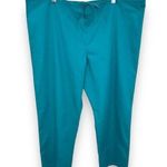 Dickies  Everyday scrubs teal adjustable drawstring waist unisex pants 2XL Photo 0