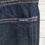 Guess 90s Vintage Dark Wash Mid Rise Rigid Classic Straight Leg Jeans Size 31 Photo 6