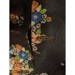 Handmade Vintage Floral 3 Piece Set Womens 4/6? Sleeveless Top Skirt Shawl Brown Photo 15