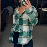 Oversized flannel Green Photo 0