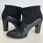 All Saints black leather and suede ankle booties 6 Photo 6