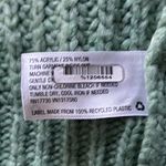 A New Day Sweater Womens Large Green Cable Knit Casual Preppy Minimalist Photo 5